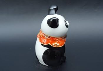 Amazon.co.jp: 五彩 九谷焼 3号招き猫 パンダ (左手) : ホーム＆キッチン